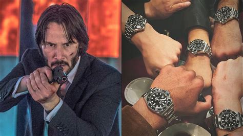 keanu reeves rolex john wick